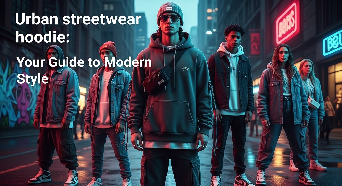 Urban streetwear hoodie: Your Guide to Modern Style