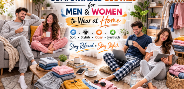 Best Comfortable Clothes for Men and Women to Wear at Home