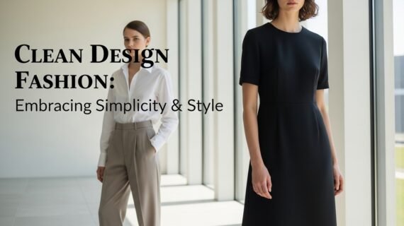 Clean Design Fashion: Embracing Simplicity & Style