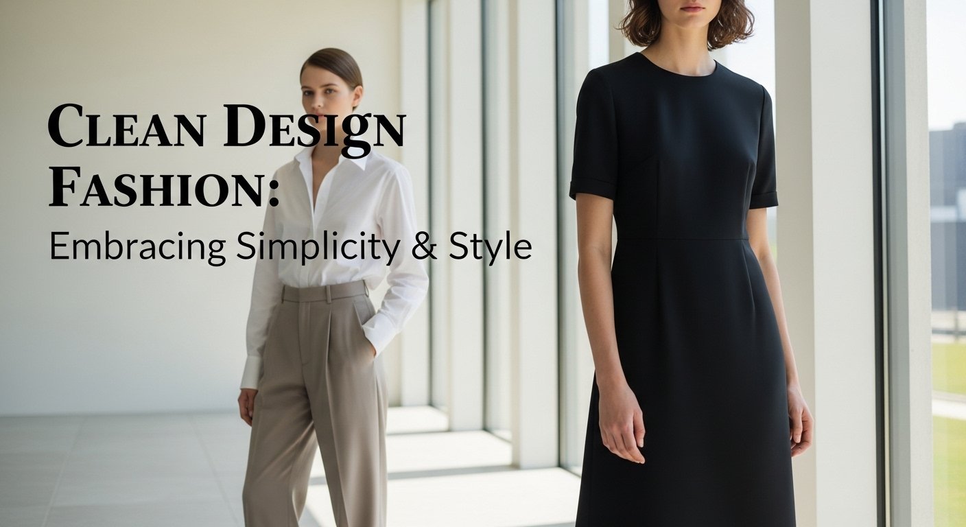 Clean Design Fashion: Embracing Simplicity & Style